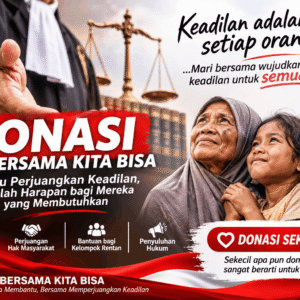 DONASI CASE (KASUS) LBH BERSAMA KITA BISA